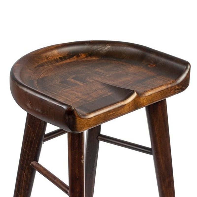 Oubre Solid Wood Counter Stool