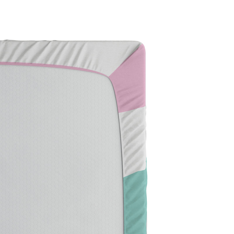 Microfiber Striped Fitted Sheet, Full Fitted Sheet