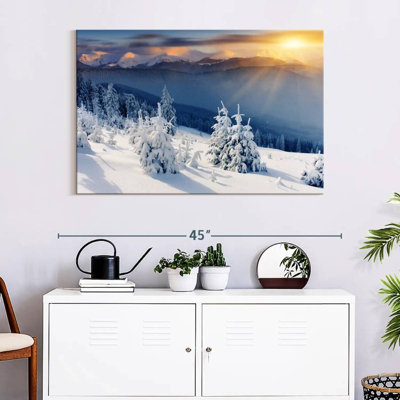 Alvord Mountain With Snow