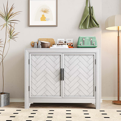 Table console moderne avec 2 tablettes