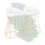 Tabouret de comptoir rembourré 25,5 po Sienna-1437129115-1411780366