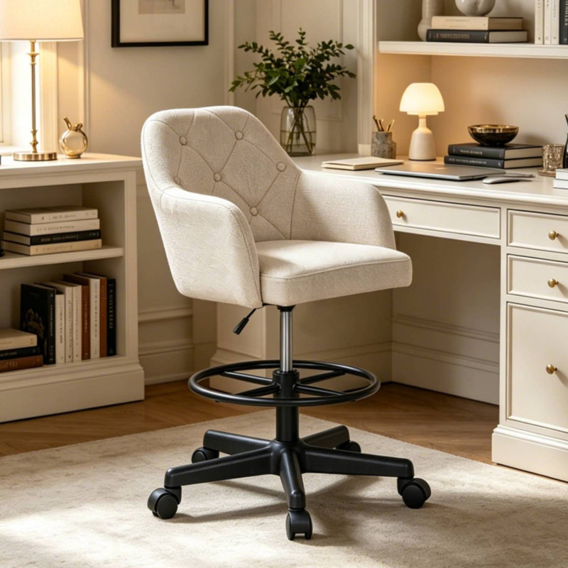Ensemble de bureau à domicile et chaise, ensemble de chaise ergonomique moderne pour bureau