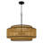 Teton 5-Light Matte Black Pendant Light
