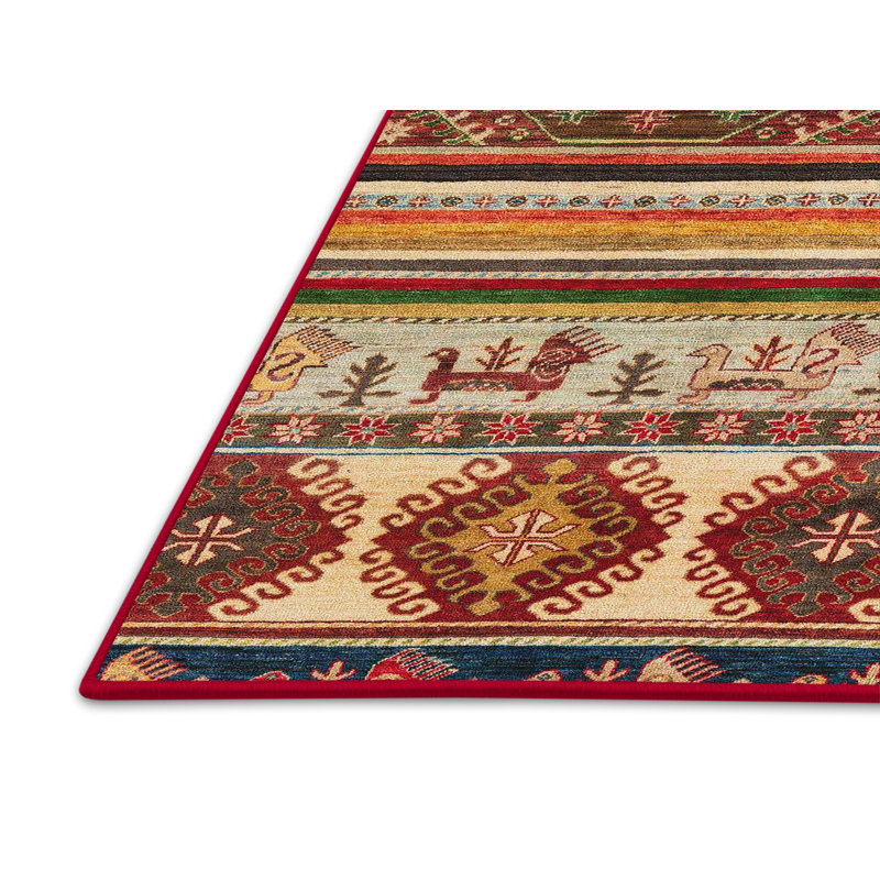 Abstract Indoor Rug, Rectangle 8' x 12'