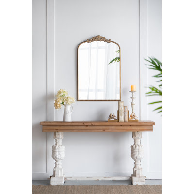 Classic Wall Mirror With Baroque Inspired Frame