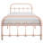 Melissa Metal Twin Bed-112216153