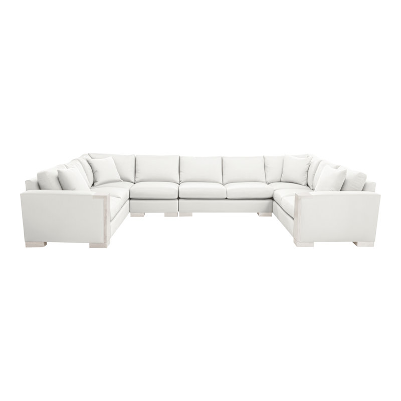 Michael Weiss 4-Piece Abingdon Sectional, Casa Blanca, Tommy Snow
