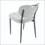 Chaise de salle à manger en cuir de qualité supérieure avec éponge à haute résilience - ensemble de 4-129041752
