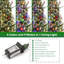0.37' H Lighted Artificial Christmas Tree