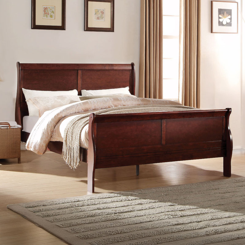 Gulara Bed, King, Cherry