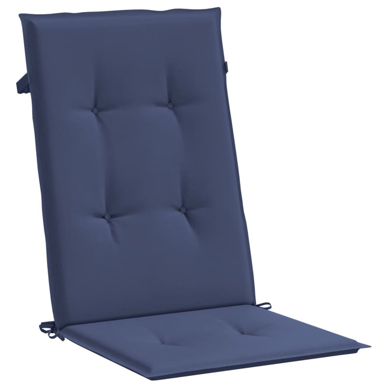 Coussin de siège / dossier d'extérieur, 6, Marine, H 1,18 po x l 19,7 po x L 47,2 po