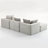 Compressed Sofa Magic Cube Sofa Sectional-124471111