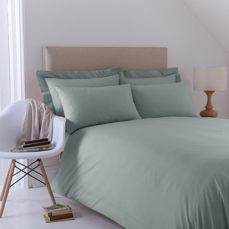 Adalinna Solid Colour Bedding with Pillowcases Included, Single - 1 Standard Pillowcase, Meadow