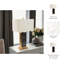 Lampe de table en marbre 26 po Musto