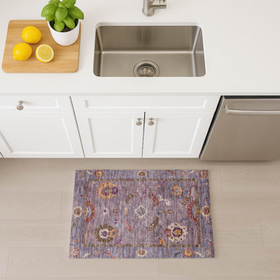 Tapis intérieur / extérieur lavable à la machine Kaczor ACN2229 Global