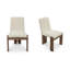 Mia Dining Chair Beige-Set of Two-48264944