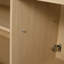 Meuble-lavabo autoportant de 60 po avec lavabo double en résine et 4 armoires à fermeture en douceur