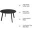 Table basse d'extérieur 27,5 po Aljawhara-995157207