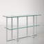 Dern Glass 50" Wide Console Table
