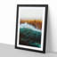 Beach In Santa Monica In Abstract - Single Picture Frame Painting-87666206-87666207