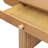Dortch 55.5" Single Drawer Fluted Oval Console Desk