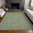 Premium Machine Washable Prisco Olive Rug-2048987403