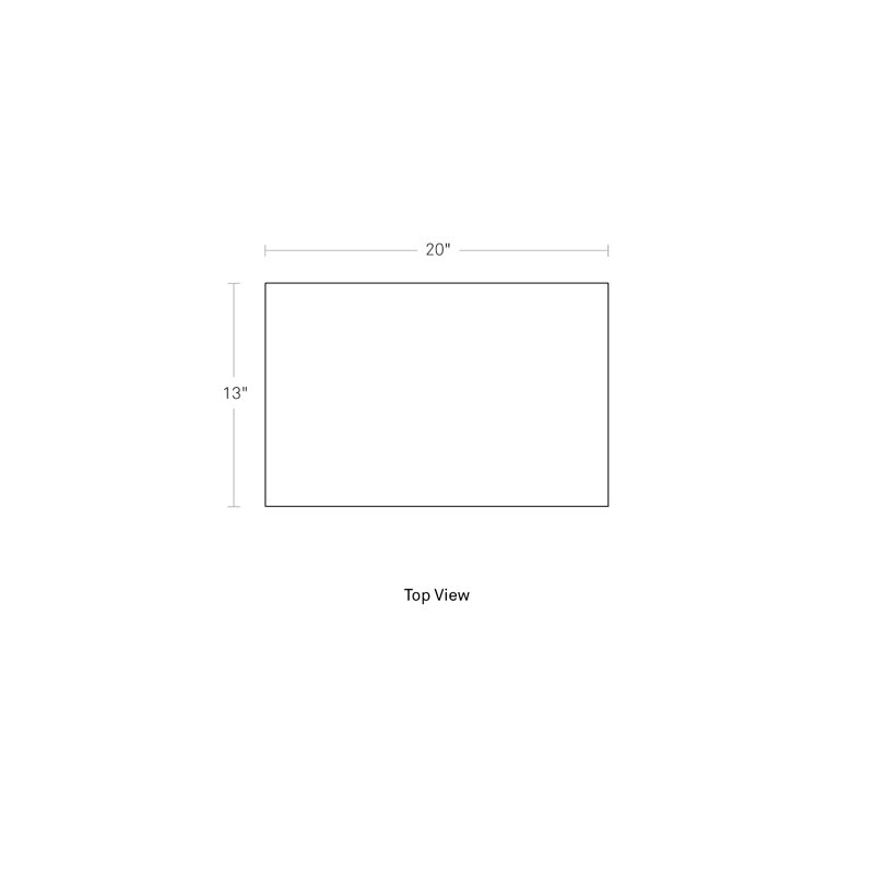 Signal Pillow Cover & Insert, Rectangular, 13" x 20"