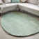 Cozy Handmade High Pile Mint Green Rug