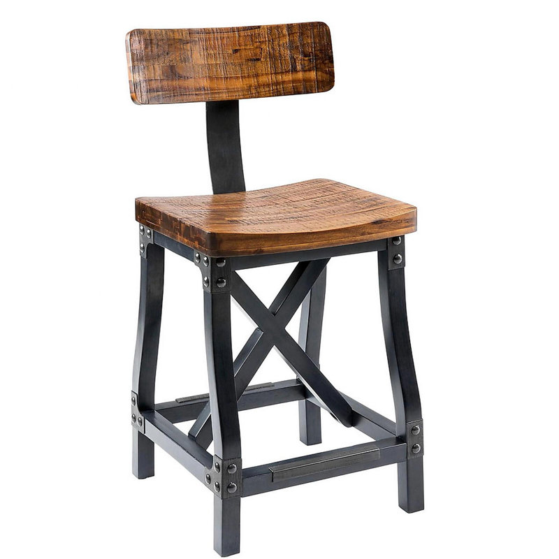 Barstool with Backrest