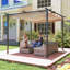 3m x 3m Metal Pergola-754504680