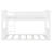 Twin Size Solid Wood Low Bunk Bed-1368673452