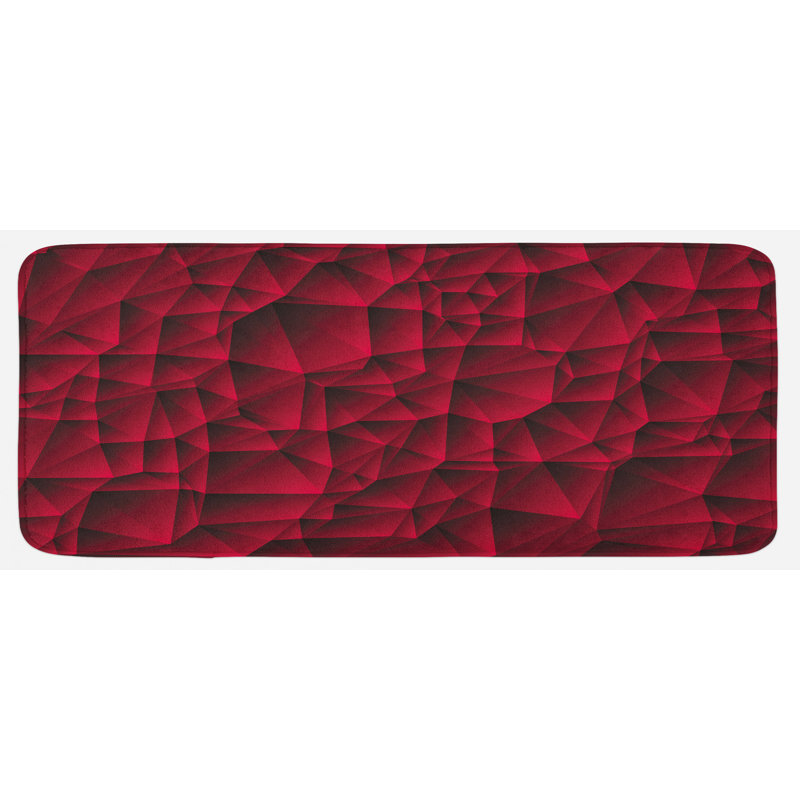 Tapis de cuisine marron