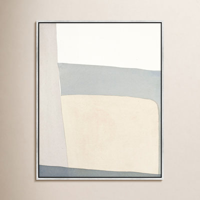 Simple Grey Painting by Julia Balfour