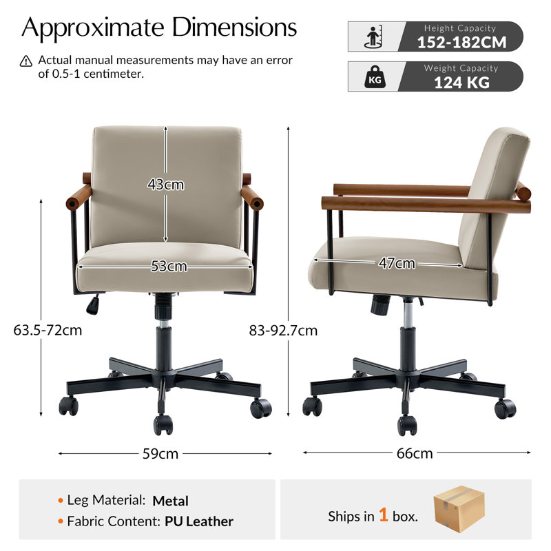 Trent Austin Design Office Chair, Tan