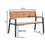 Banc de jardin en aluminium Abrego-862372921