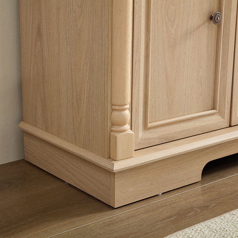 Armoire de rangement de style campagnard, Bois
