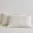 MooMee 100% Washed Cotton Pillowcases Linen Like Textured Breathable Soft-117326570-108202800