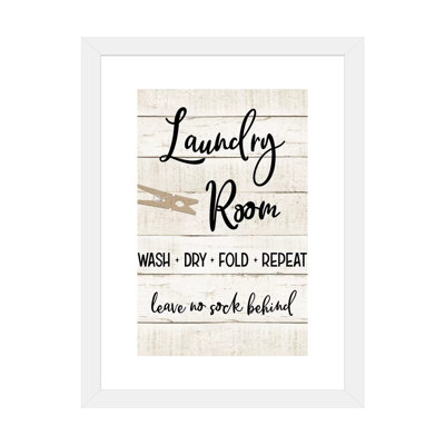 Laundry Pin I par impression