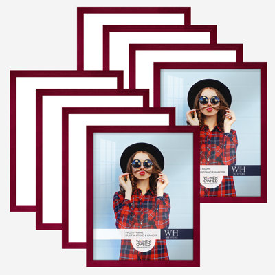 Wood Picture Frame - Set of 8