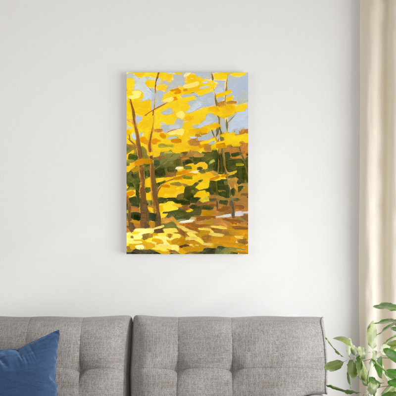 Randonnée d'automne II, H 30 po x l 20 po