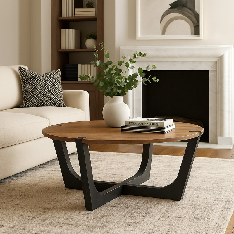 Katwon Solid Wood Single Coffee Table