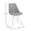 Ensemble de 2 chaises d'appoint en polypropylène