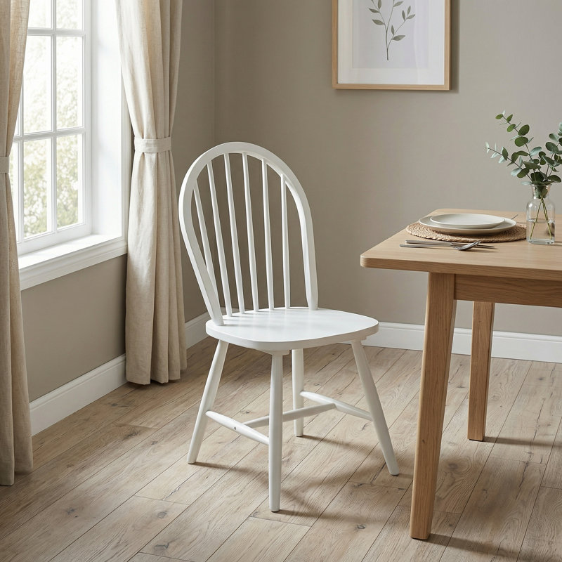 Kenny Dining Chair Set of 2, White