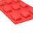 Thunder Group Inc. 9 Cup Non-Stick Silicone Mold with Lid