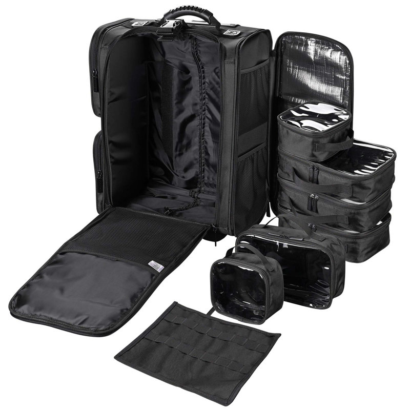 Organisateur de maquillage à roulettes