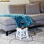 Solid + Manufactured Wood Accent Stool-1358603024
