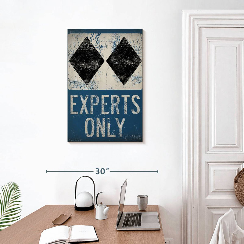 Sireci Experts Only Blue, 30" H x 20" W