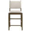 Ensemble de 2 chaises d'appoint Crispin Brown