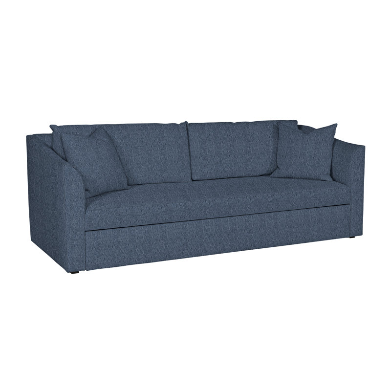 Canapé-lit à accoudoirs évasés 89,5 po Ease, 100 % polyester Bennett Carolina