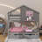 Functional Twin-Over-Twin Bunk Bed With Two Built-In Drawers-752610856